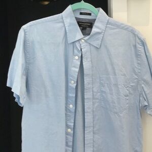 Banana Republic Blue Casual Button Down Shirt